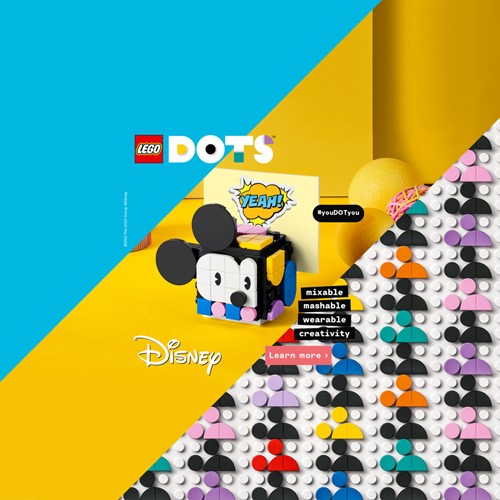 LEGO DOTS 41964 Mickey Mouse & Minnie Mouse: Terug naar school - 20