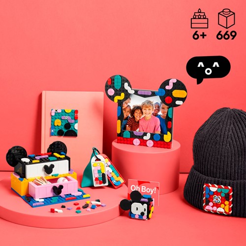 LEGO DOTS 41964 Mickey Mouse & Minnie Mouse: Terug naar school - 50