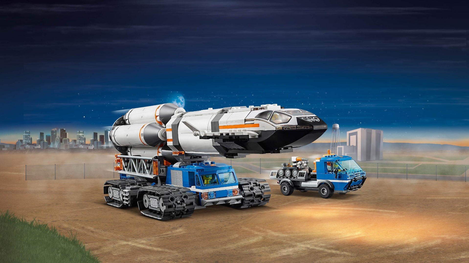 LEGO City 60229 Raket bouwen en transporteren | Uw ...