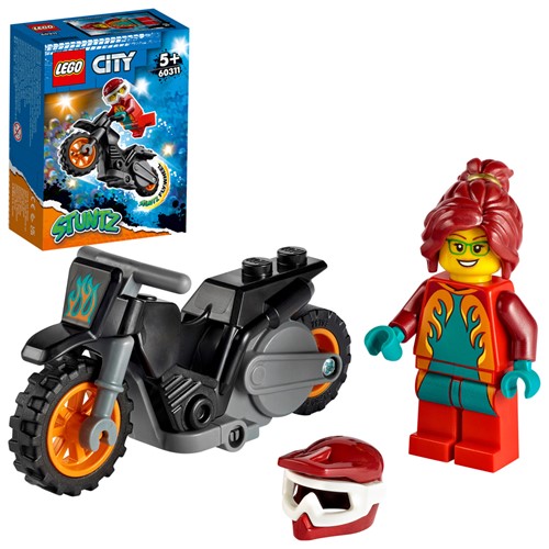 LEGO City Vuur stuntmotor - 60311