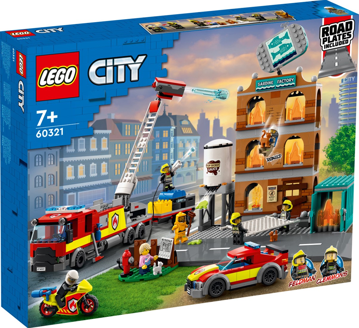 selecteer Vruchtbaar aan de andere kant, LEGO City Brandweerteam - 60321 | Uw speelgoed en LEGO specialist