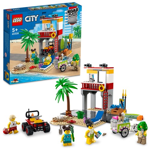 LEGO City Strandwachter uitkijkpost - 60328