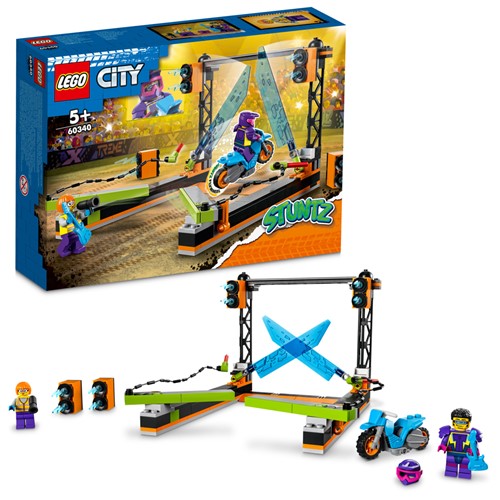 LEGO City Het mes stuntuitdaging - 60340