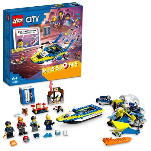 LEGO City Waterpolitie recherchemissies - 60355