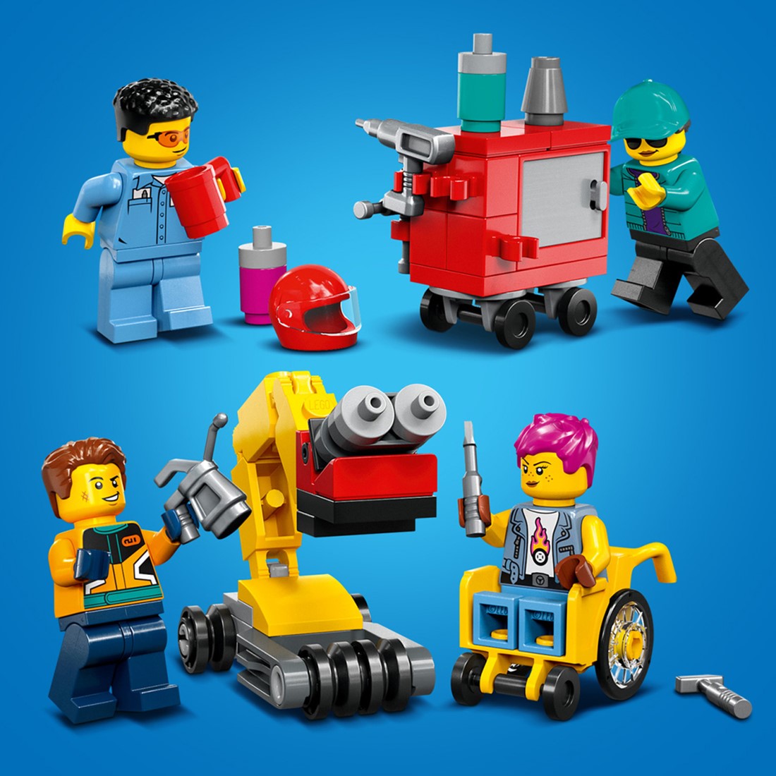 Lego city store garage