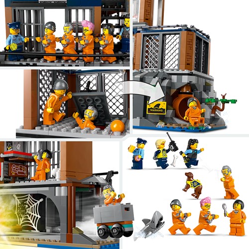 LEGO City 60419 Politiegevangeniseiland - 80