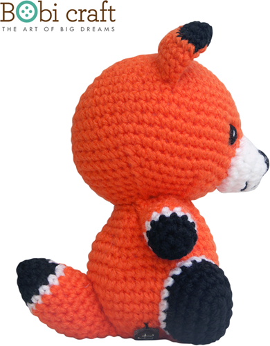 Bobi craft Mini Fenix - Knuffel vos 16cm-3