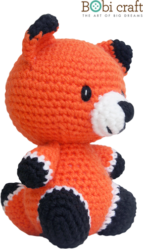 Bobi craft Mini Fenix - Knuffel vos 16cm-2