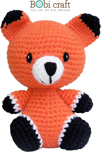 Bobi craft Mini Fenix - Knuffel vos 16cm