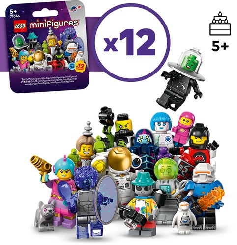 LEGO Minifigures 71046 Serie 26: Ruimte - 1 stuks - 40