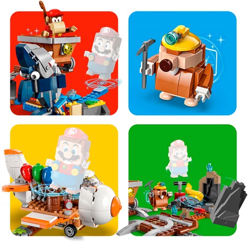 LEGO Super Mario™ 71425 Uitbreidingsset: Diddy Kongs mijnwagenrit - 50