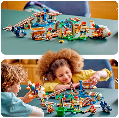 LEGO Super Mario™ 71425 Uitbreidingsset: Diddy Kongs mijnwagenrit - 70
