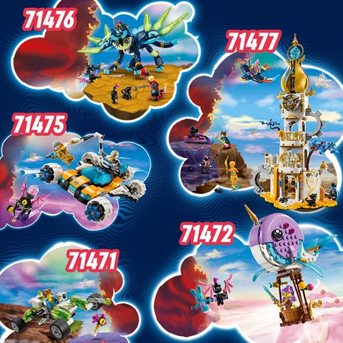 LEGO DREAMZzz™ 71476 Zoey en Zian de Kattenuil - 150