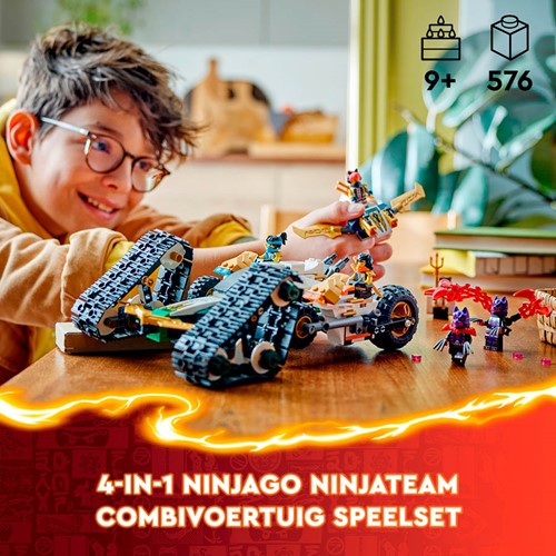 LEGO NINJAGO® 71820 Ninjateam combivoertuig - 80