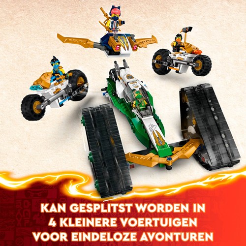 LEGO NINJAGO® 71820 Ninjateam combivoertuig - 100
