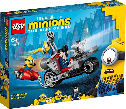 LEGO Minions Enerverende motorachtervolging - 75549