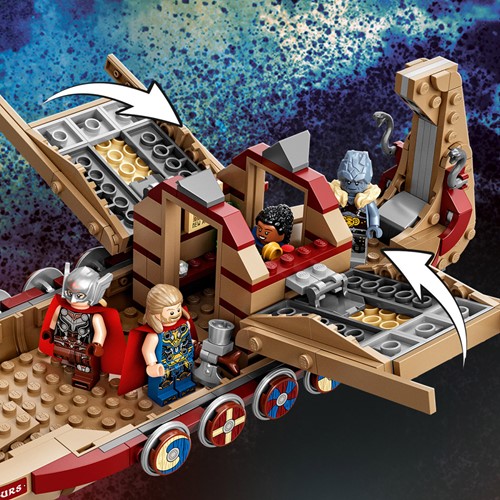 LEGO Marvel 76208 Het Geitenschip - 70