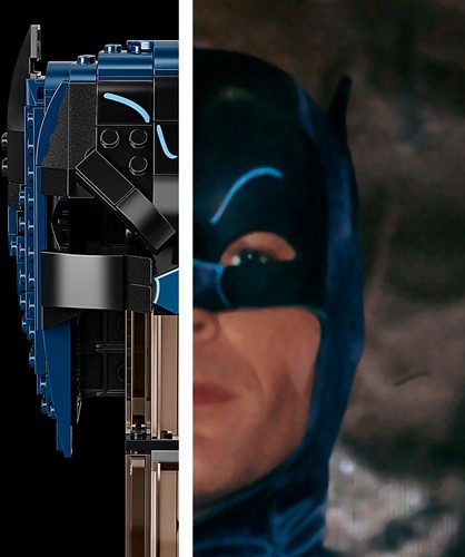 LEGO DC Batman™ 76238 Klassieke tv-serie Batman™ masker - 90