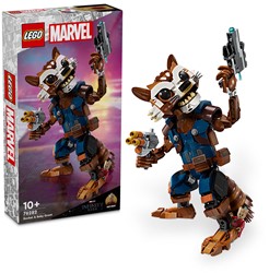 LEGO Marvel Rocket en Baby Groot - 76282