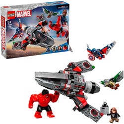 LEGO Marvel Captain America vs. Rode Hulk duel - 76292