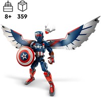LEGO Marvel 76296 Nieuwe Captain America bouwfiguur - 50