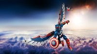 LEGO Marvel 76296 Nieuwe Captain America bouwfiguur - 30