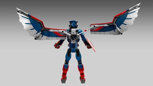 LEGO Marvel 76296 Nieuwe Captain America bouwfiguur - 40