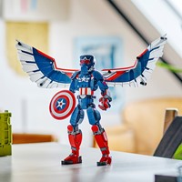 LEGO Marvel 76296 Nieuwe Captain America bouwfiguur - 70