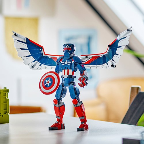 LEGO Marvel 76296 Nieuwe Captain America bouwfiguur - 70