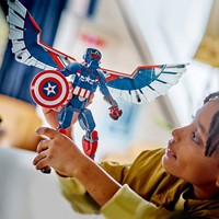 LEGO Marvel 76296 Nieuwe Captain America bouwfiguur - 80