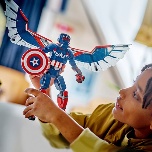 LEGO Marvel 76296 Nieuwe Captain America bouwfiguur - 80