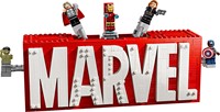 LEGO Marvel: MARVEL logo en minifiguren - 76313-3