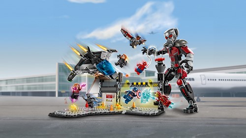 LEGO Marvel Captain America: Civil War actiescène - 76314-2