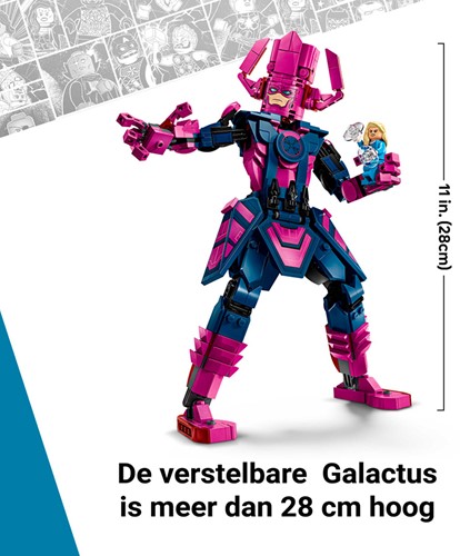 LEGO Marvel 76316 Fantastic Four vs. Galactus bouwfiguur - 120