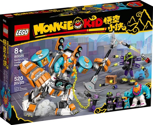 LEGO Monkie Kid™ Sandy’s Power Loader Mecha - 80025