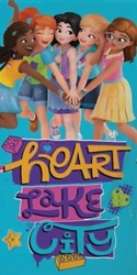 LEGO Friends Strandlaken Heartlake City - 70x140cm