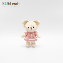 Bobi craft Lizzie Junior - Knuffel beer 14cm