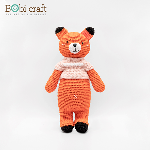 Bobi craft The Chubby Foxxie - Knuffel vos 38cm