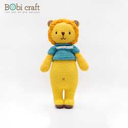 Bobi craft The Chubby Leo - Knuffel leeuw 40cm