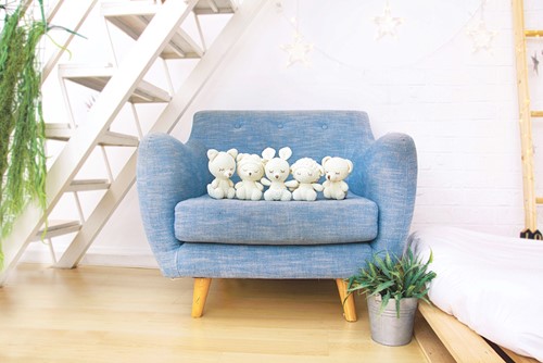 Bobi craft Mini Leo The Softie - WT-131WHI-M - 60