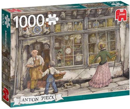 Anton Pieck: De klokkenwinkel - Puzzel 1000 stukjes