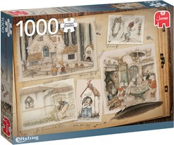 Anton Pieck: Efteling - Puzzel 1000 stukjes