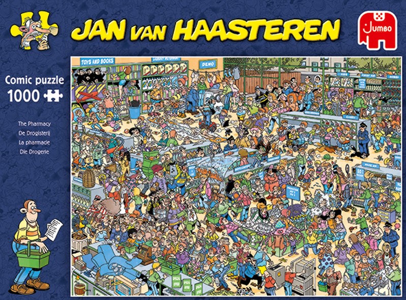 Jan van Drogisterij - Puzzel 1000 stukjes Uw speelgoed en specialist