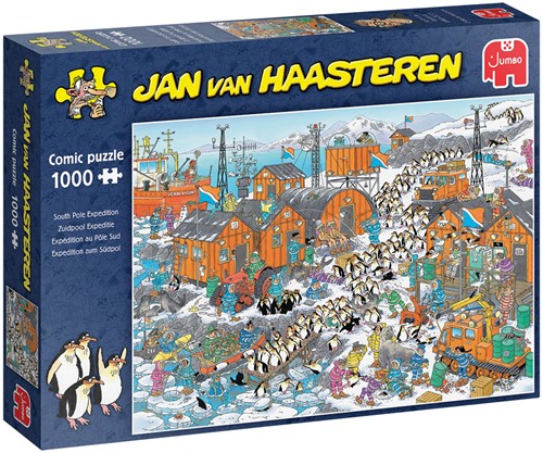 Jan van Haasteren Zuidpool Expeditie - Puzzel 1000 stukjes