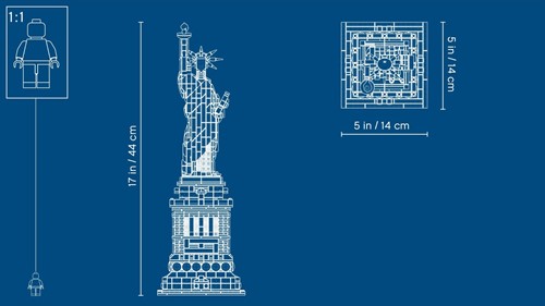 LEGO Architecture 21042 Vrijheidsbeeld - 60