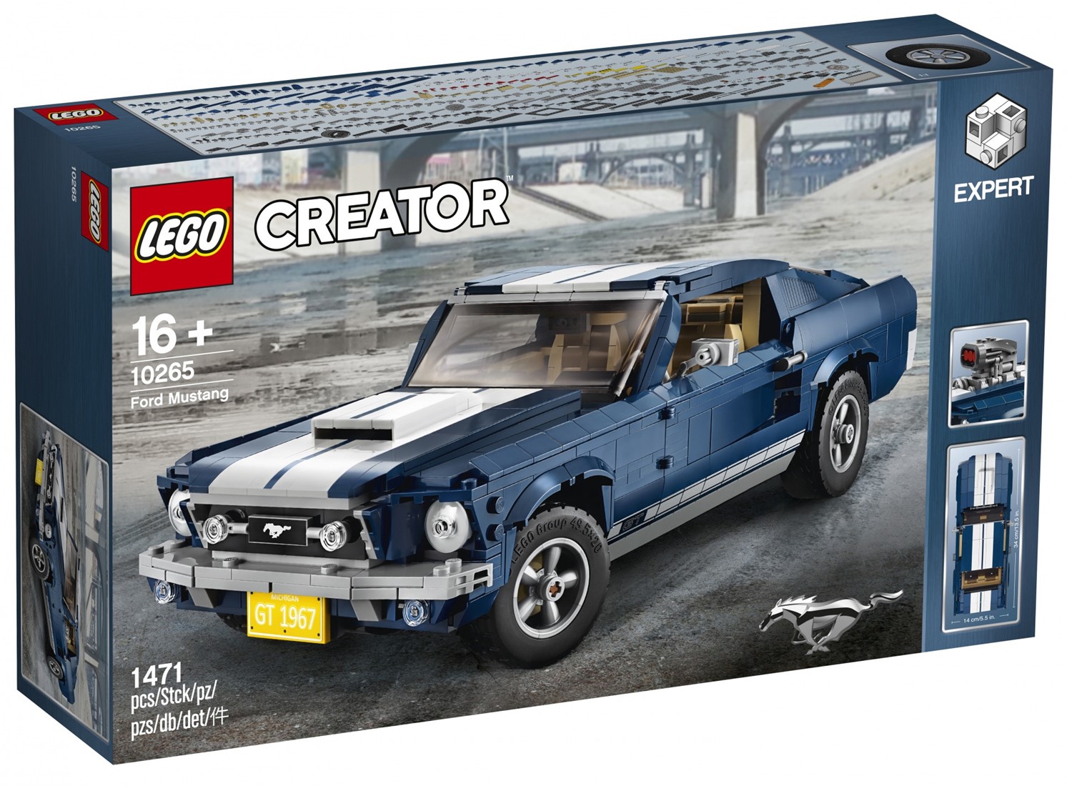 LEGO Creator Expert Ford Mustang 10265 Uw speelgoed en LEGO
