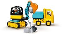 LEGO DUPLO Mijn Stad 10931 Truck & Graafmachine met rupsbanden - 90