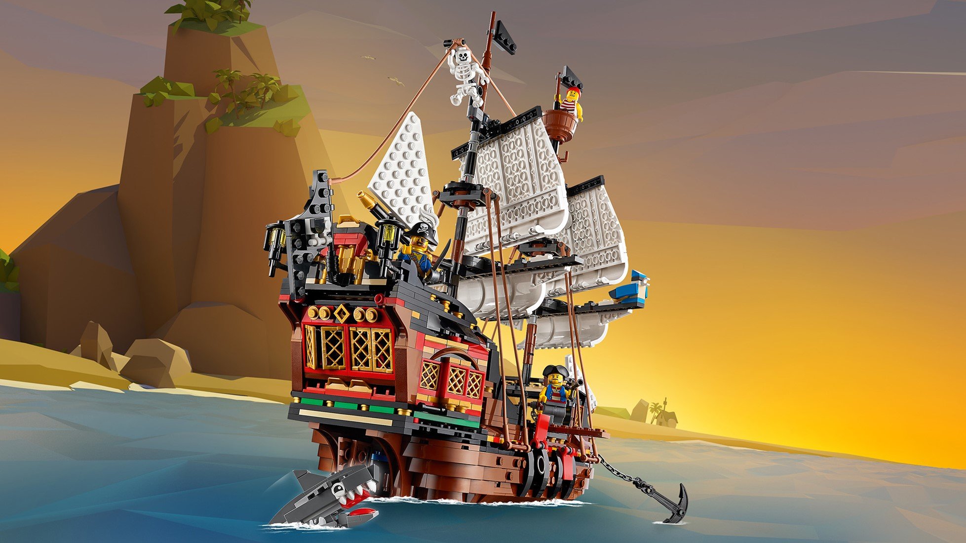 fascisme haak Draad LEGO Creator Piratenschip - 31109 | Uw speelgoed en LEGO specialist