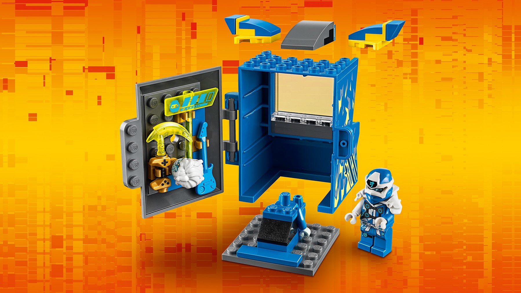 Lego Ninjago Jay Avatar Arcade Pod Uw Speelgoed En Lego Specialist Lego Ninjago Jay Avatar Arcade Pod Uw Speelgoed En Lego Specialist