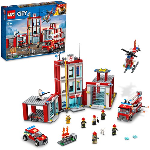 LEGO City Brandweerkazerne hoofdkwartier - 77944